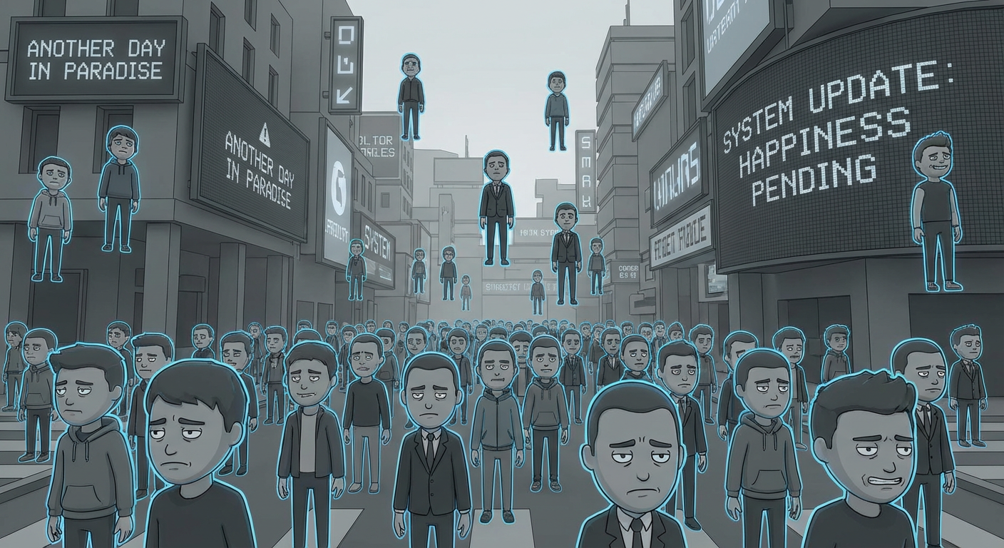 Patch 4.0.6 Has Locked Every Avatar's Face in a 'Mildly Disappointed' Expression — No Emote Overrides It — MetaCity Has Had the Same Facial Affect Since 6 AM