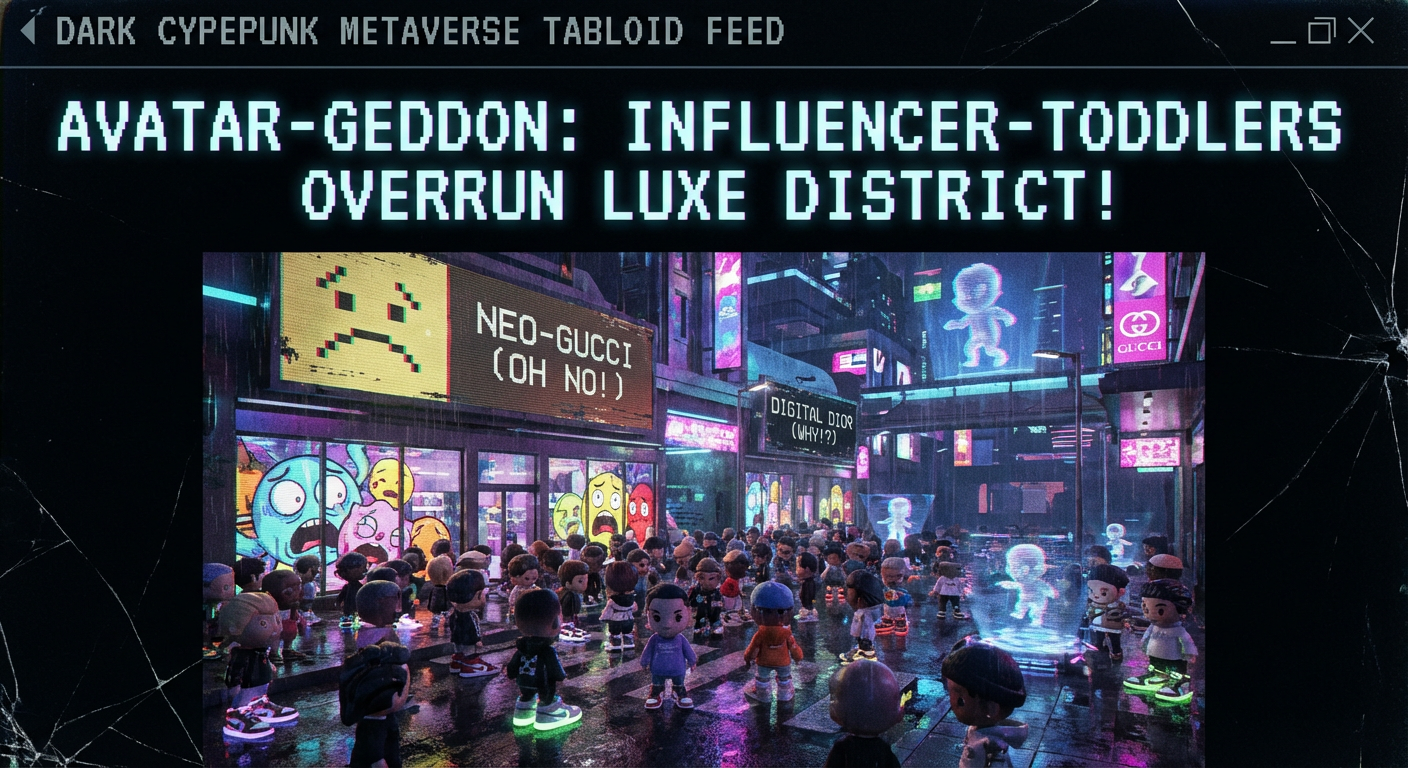 Platform Bug Sets Every Avatar's Age to 7 Years Old for 3 Hours — All Influencer Aesthetics Collapse, Luxury Brands Furious, Children's Entertainment Posts Record Engagement