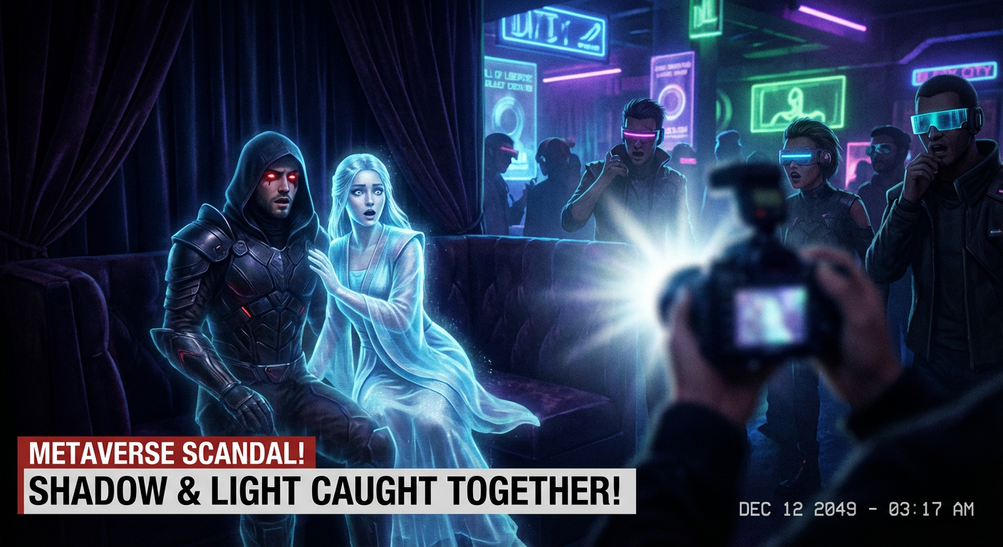 @KronosEdge and @LuminaRex Have Been Publicly At War for Two Years — A Maintenance Bot Just Caught Them Sharing a Private Booth at a Competitor's Platform Party