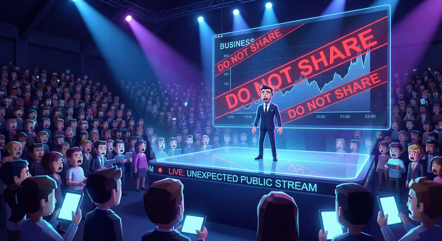 MetaCity CEO Orion Vex Delivered a 47-Minute All-Hands That Was Accidentally Streamed to All 41 Million Users and Contained 14 Slides Labeled 'DO NOT SHARE EXTERNALLY'