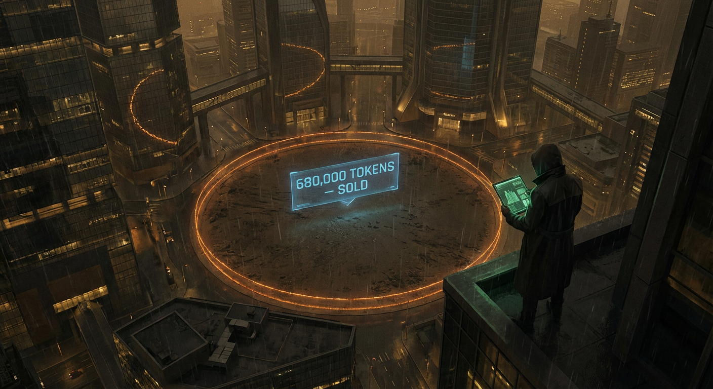 District 7's Most Expensive Land Parcel Ever — 680,000 Tokens — Was Purchased This Morning by an Account With Zero Public History That MetaCity's Own Registry Flags as a 'Platform-Managed Reserve Account'