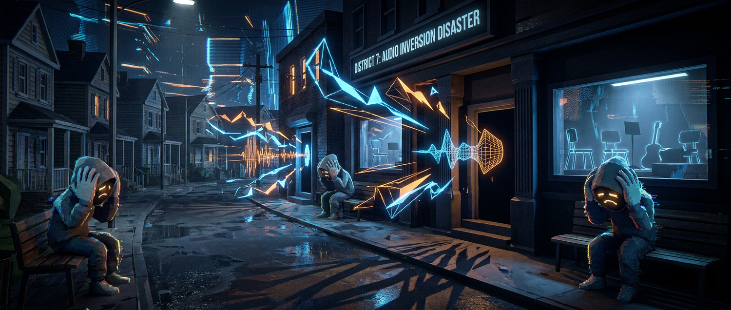 A Patch Inverted District 7's Entire Audio Permission System — The Nightclubs Are Now Silent and Their Full-Volume Music Has Been Blasting Into the Residential Streets Since 3:00 AM