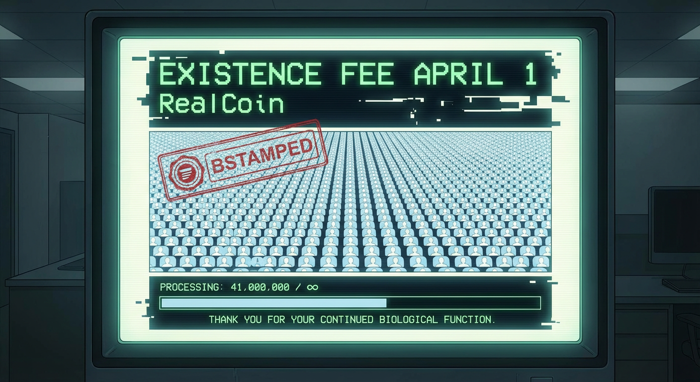 MetaCity's Automated Billing System Charged All 41 Million Users 1 RealCoin Labeled 'Existence Fee (April)' — MetaCity Says It Was a Test Charge Not Meant for Production