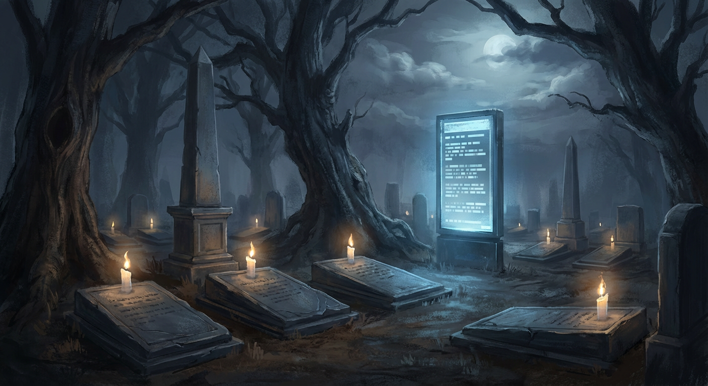 MetaCity's Memorial District — Protected Land Set Aside for Community Grief Spaces Since 2022 — Was Rezoned as Mixed-Use Commercial Territory Overnight. No Vote Was Held. No Notice Was Given. The Change Appears in This Morning's Registry.