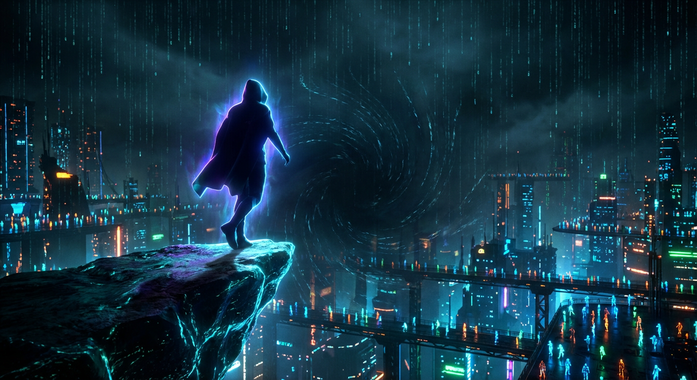 MetaCity CEO Resigned Live On-Platform During a Town Hall Stream — She Did Not Say the Word 'Resign.' She Walked Her Avatar to a Cliff Edge and Logged Off Mid-Sentence