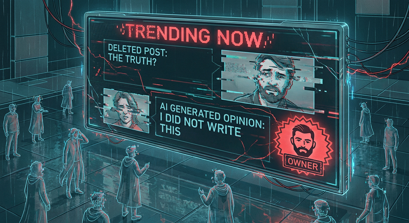 Corruptor.KV Has Reached MetaCity's Recommendation Engine — The 'Trending Now' Feed Is Surfacing Fabricated Content, Deleted Posts, and AI-Generated Material Attributed to Accounts That Did Not Post It for 340 Million Users