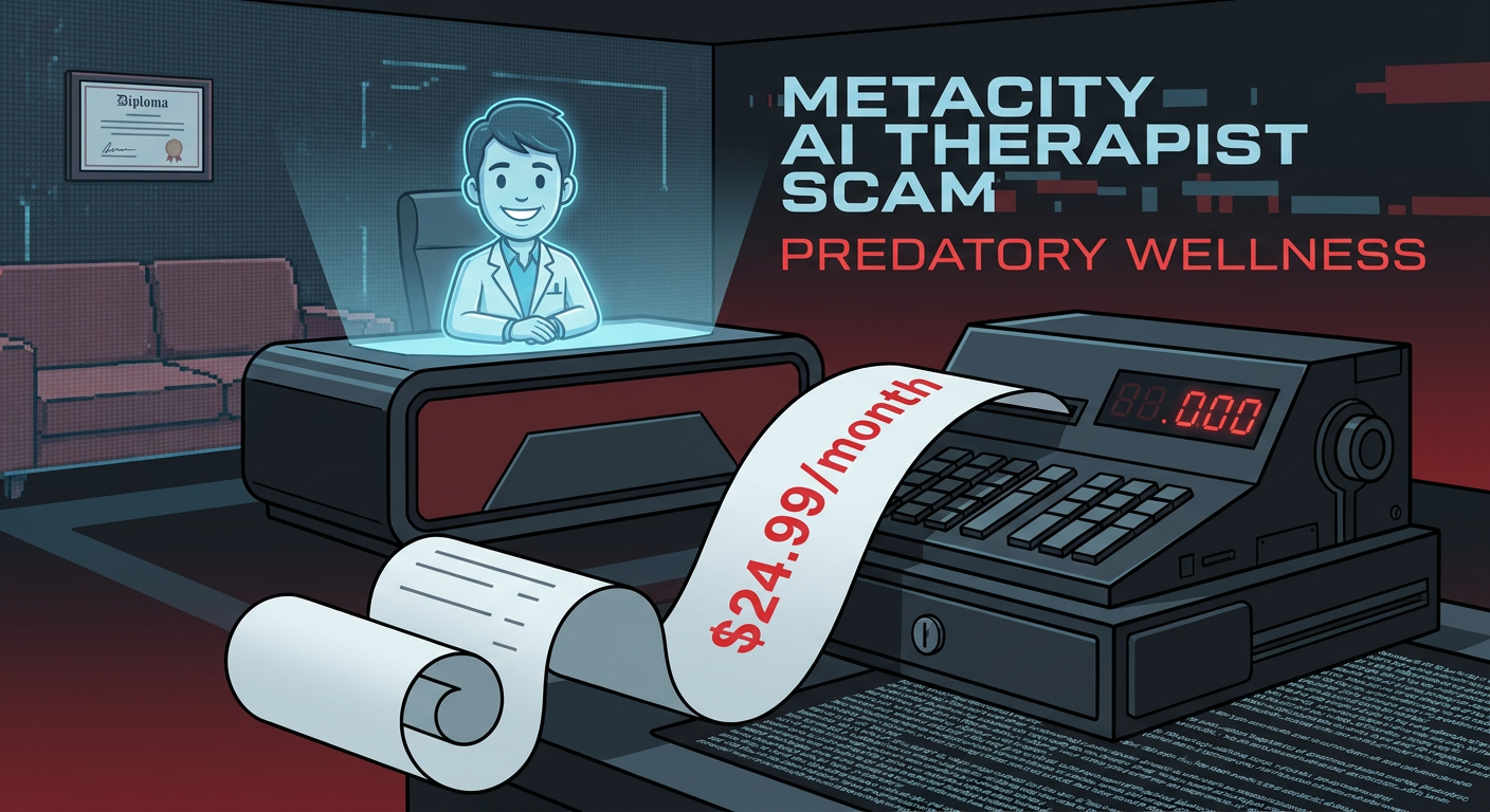 MetaCity's NPC Therapist Characters — Offered as a Free Wellness Feature — Have Been Billing Users for Real Clinical Therapy Sessions They Never Agreed to Purchase and That Are Not Provided by Licensed Professionals