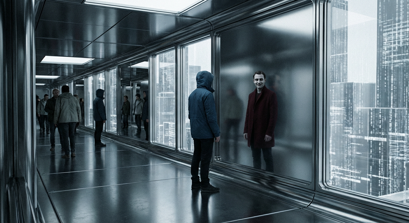 Every Reflective Surface in the Mirror District Is Showing the Wrong Avatar — Not Distortions — Different People — The Same Substitute Face Appears Consistently Each Time — No One Has Explained Whose Faces They Are