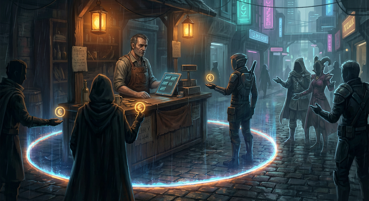 A Glitch Caused a Single NPC Shopkeeper in District 4 to Begin Charging Users 2 RealCoin Per Minute for Standing Within 3 Meters of Him — He Collected 14,000 RealCoin Before the Platform Noticed