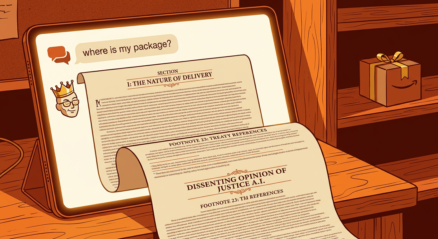 Orbiq's AI Customer Support Tool Responded to 'Where Is My Package?' With a 47-Page Legal Brief Citing 23 Consumer Protection Laws, Three International Shipping Treaties, and a Dissenting Opinion — the Package Was on the User's Doorstep