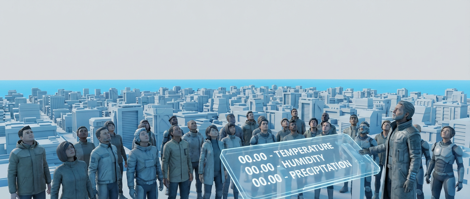 Patch 3.9.4 Silently Deleted All Weather From the Platform 9 Days Ago — It Has Been a Flat, Cloudless 74 Degrees Everywhere in MetaCity Ever Since and Nobody on the Dev Team Will Confirm It Was a Mistake