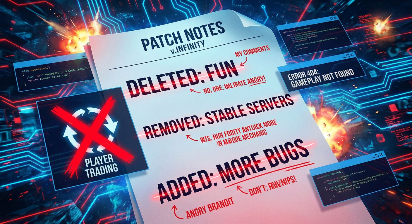 Patch 3.9.7 Has Quietly Set the Value of MetaCredits to Zero — All In-Game Purchases, Rent Payments, and Auction Listings Are Technically Free But Also Technically Worthless and the Economy Has Entered an Undefined State