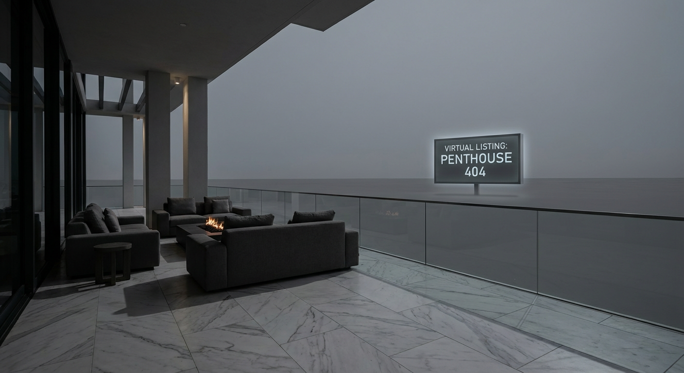 Buyers of a 3.8 Million MetaCoin Penthouse Have Discovered the 'Unobstructed Sunrise View' Is a Pre-Rendered Cinematic That Was Discontinued in Patch 2.4 — They Have Been Staring at a Grey Void Every Morning for 19 Months