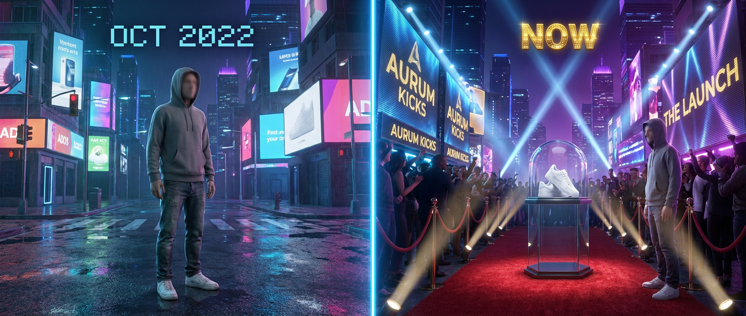 @RiftKing's Limited Sneaker Drop Sold 90,000 Units in 4 Seconds — Then Someone Found the Exact Same Shoe, Pixel for Pixel, on a Background NPC Who Has Been Wearing Them Since the Platform Launched in 2022