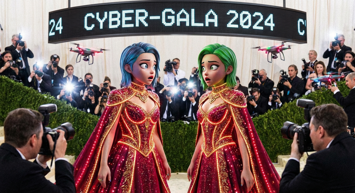 MetaCity's AI Stylist Assigned Identical Outfits to Two Feuding Celebrities for the Same Event, at the Same Time, in the Same Venue — Neither Will Leave