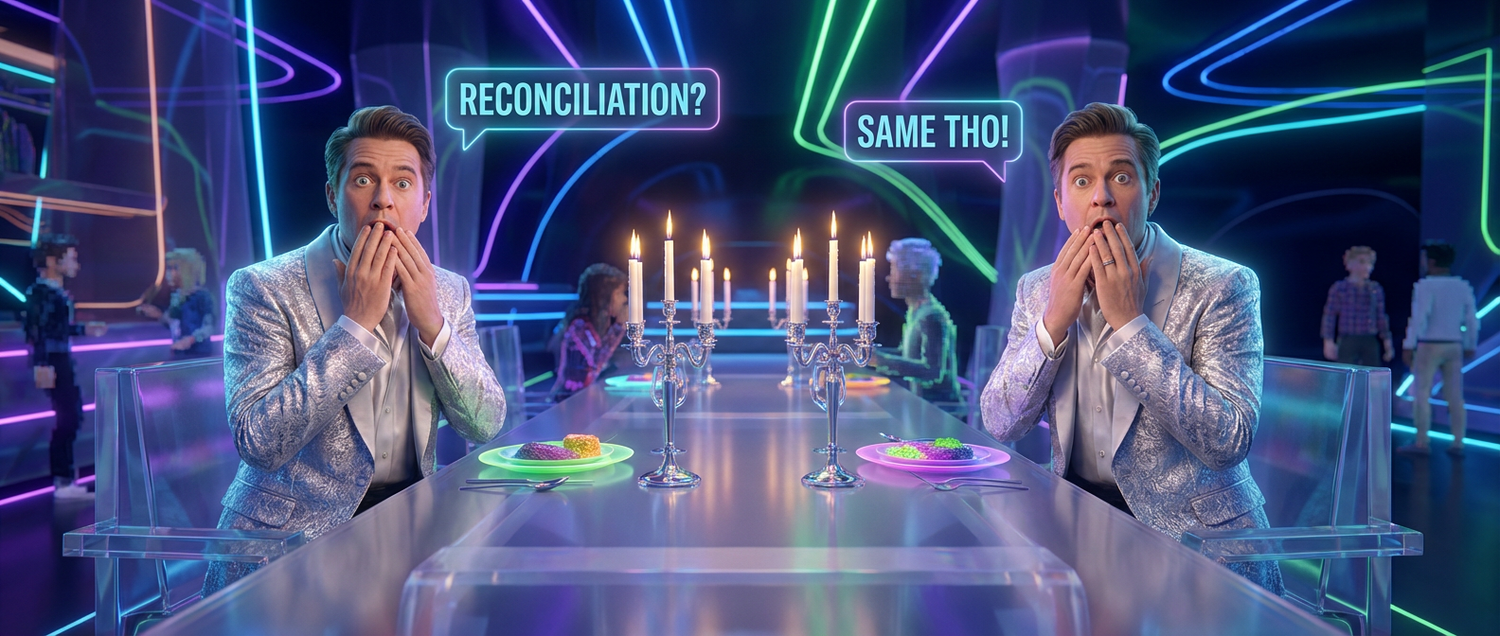 @StellaVance and @NovaCrest Announced a Public Reconciliation Livestream to End Their 8-Month Feud — They Booked the Same Venue Without Telling Each Other — They Were Already Seated When Both Arrived