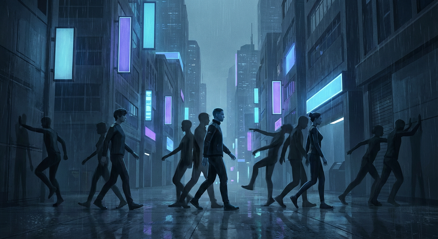 A Patch Deployed at 2 AM Caused Every Avatar's Shadow to Lag 8 Seconds Behind Its Owner — Across All Districts, Users Are Being Followed Everywhere by a Silent Delayed Copy of Themselves