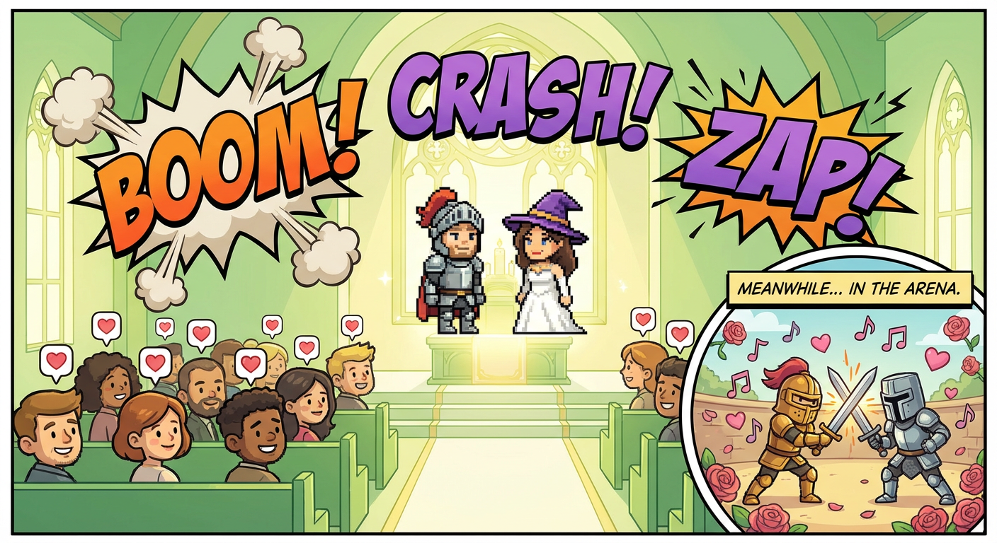 A 6 AM Patch Swapped the Audio Files for 'Combat' and 'Romance' Platform-Wide — Three Weddings Proceeded Anyway — Guests Called It 'Strangely Moving' — an E-Sports Tournament Is Currently Being Soundtracked Entirely by Violins