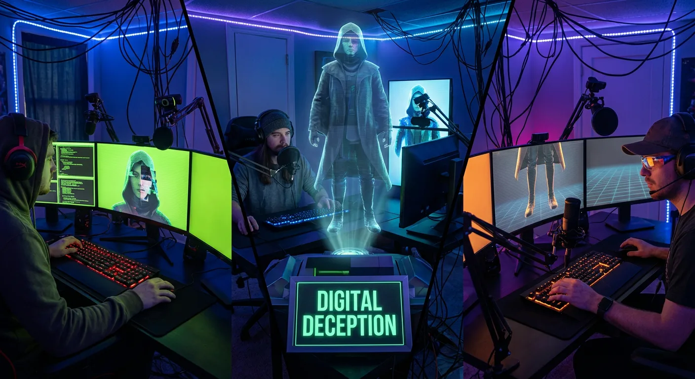 Top Streamer's Avatar Secretly Run by 3 Different People