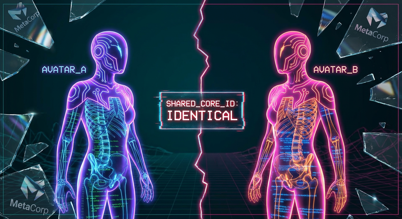 @VelourVex and @LuminaRex Have Been Running on the Same AI Personality Core the Entire Time — Every Feud, Collab, and Public Breakup Was a Scripted Engagement Event Coordinated by One System